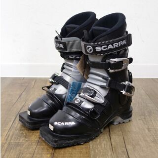 スカルパ(SCARPA)の未使用 スカルパ SCARPA SCARPA テレマーク スキー ブーツ T2 21.5cm 3バックル 75ｍｍ バックカントリー 山スキー アウトドア(ブーツ)