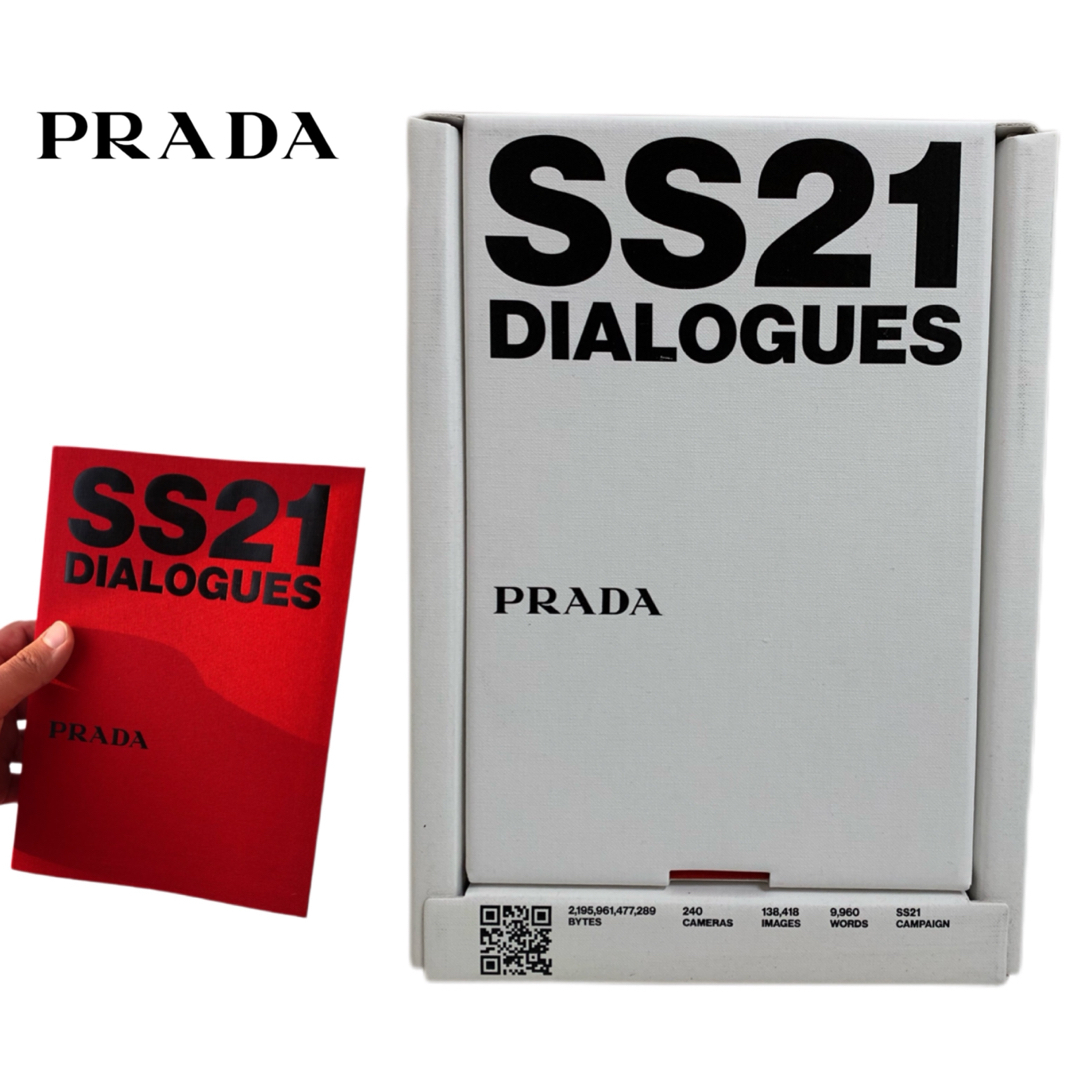 PRADA(プラダ)のPRADA プラダ SS21 DIALOGUES BY PRADA ダイアログ本 エンタメ/ホビーのコレクション(印刷物)の商品写真