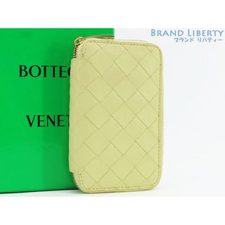 ボッテガヴェネタ(Bottega Veneta)の未使用ボッテガ ヴェネタイントレチャート6連キーケースラウンドファスナー(キーケース)