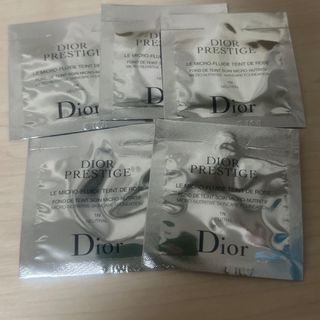 ディオール(Dior)のDior ディオール プレステージ  ル フルイドタンドゥローズ1N×5点 (サンプル/トライアルキット)