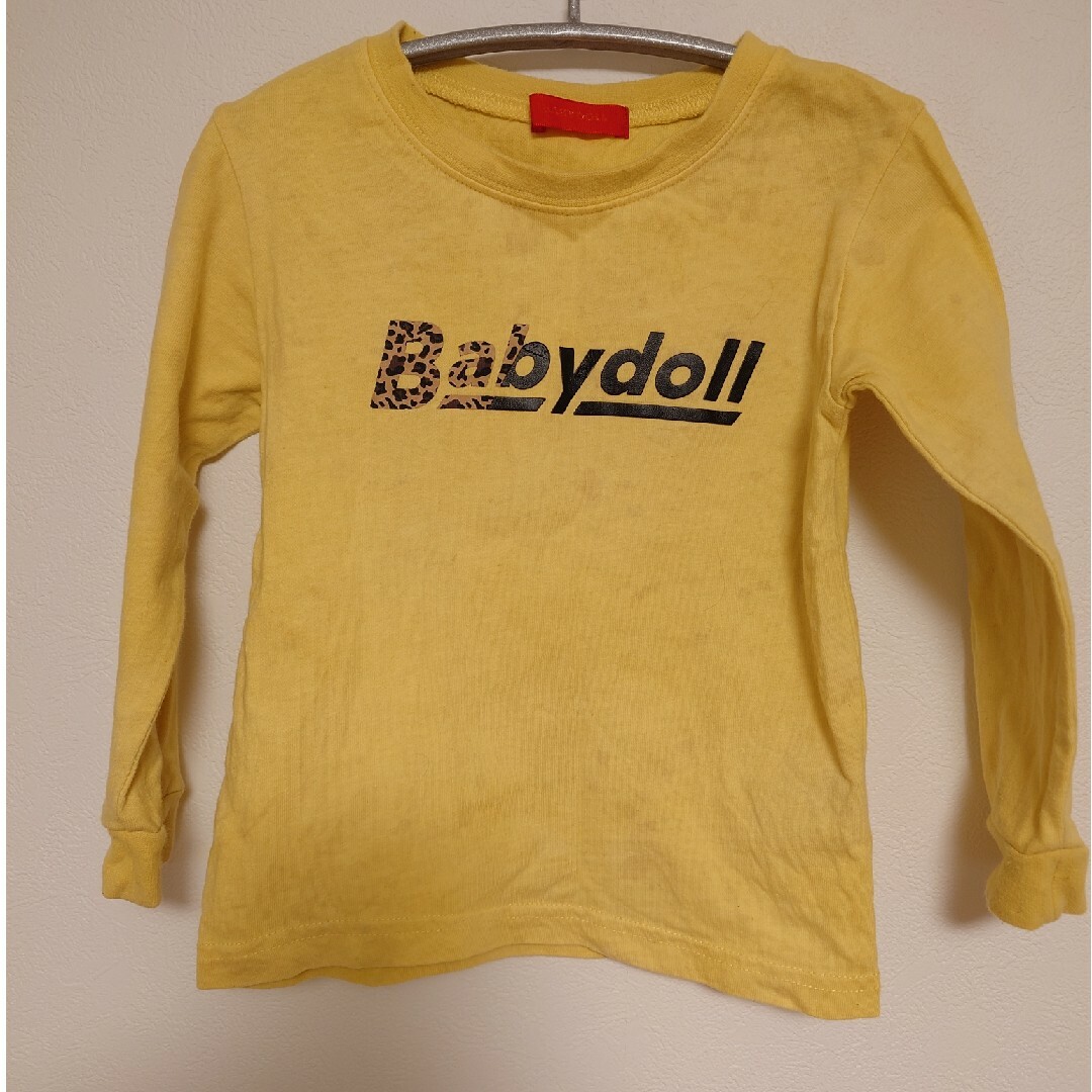 BABYDOLL(ベビードール)のBABYDOLL☆ヒョウ柄ロゴロンＴ キッズ/ベビー/マタニティのキッズ服男の子用(90cm~)(Tシャツ/カットソー)の商品写真