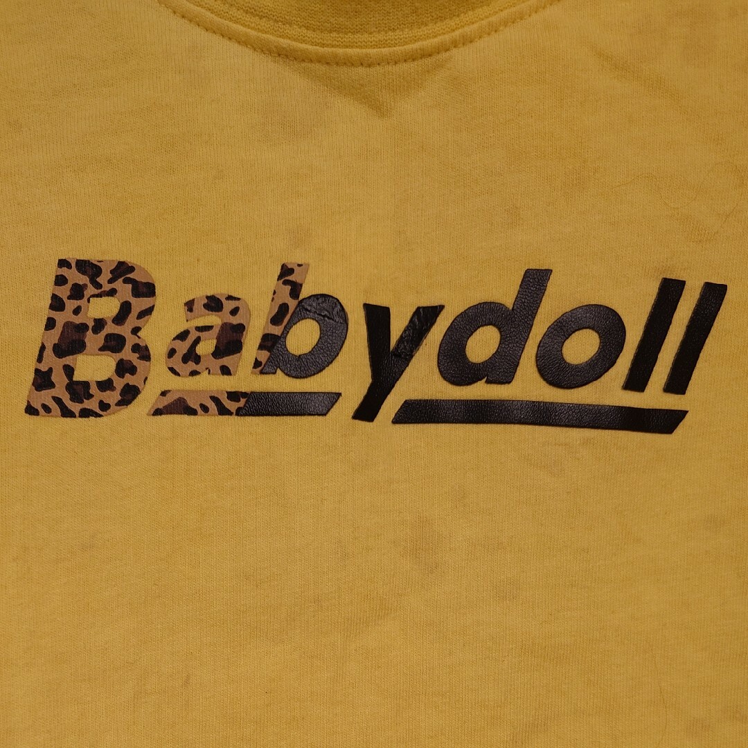 BABYDOLL(ベビードール)のBABYDOLL☆ヒョウ柄ロゴロンＴ キッズ/ベビー/マタニティのキッズ服男の子用(90cm~)(Tシャツ/カットソー)の商品写真