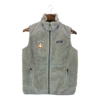 パタゴニア(patagonia)のSALE///// patagonia パタゴニア レトロX フリース ベスト 防寒 アウトドア グレー (レディース L) 中古 古着 P4674(ベスト/ジレ)