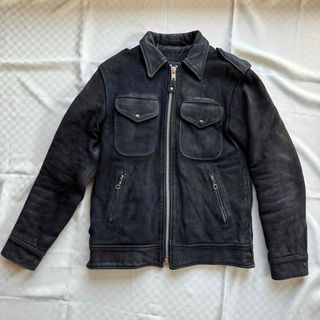 ショット(schott)のschott ポリスマンジャケット COREFIGHTER別注 Mサイズ 中古(レザージャケット)