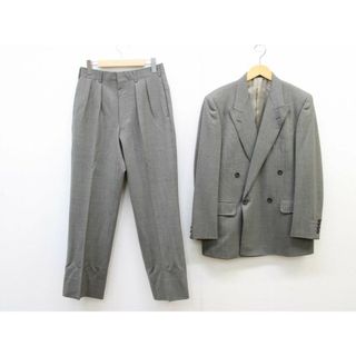 バーバリー(BURBERRY)の【新入荷】‡BURBERRY/バーバリー‡ダブルジャケットセットアップ/背抜き/ビジネス/十分丈/長袖 グレー系 メンズ 【中古】春夏秋冬 biz 222132(スラックス/スーツパンツ)