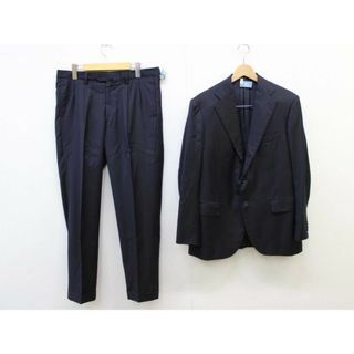 【新入荷】‡ICHORAI/イコライ‡3Bスーツ/総裏/段返り三つボタン/ビジネス/十分丈/長袖 ネイビー/紺 メンズ 50【中古】春夏秋冬 biz 222132(スラックス/スーツパンツ)