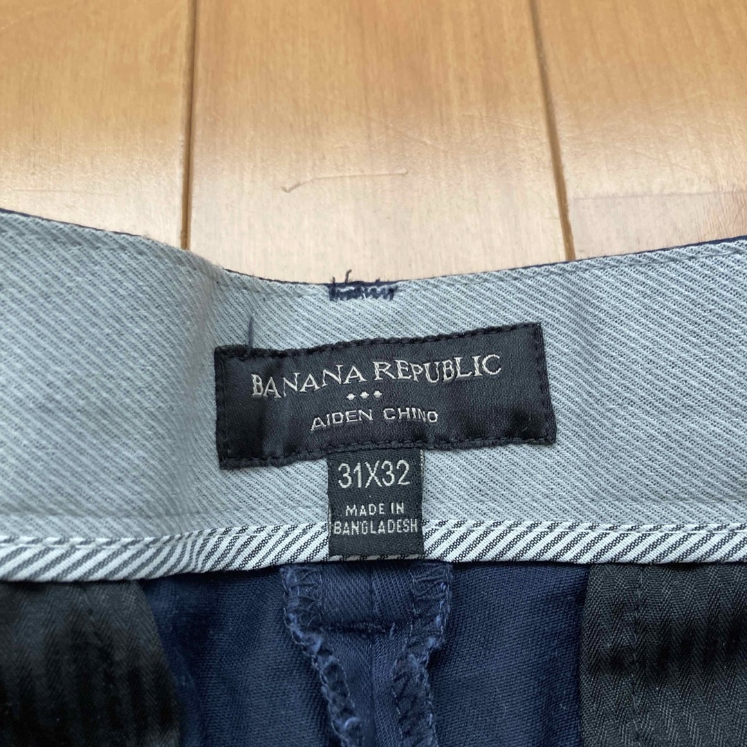 Banana Republic(バナナリパブリック)のBANANA REPUBLIC  パンツ　ネイビー　【M】 メンズのパンツ(チノパン)の商品写真