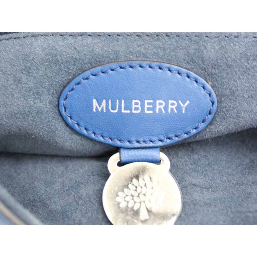 Mulberry(マルベリー)の【新入荷】★Mulberry/マルベリー★ バイカラーチェーンショルダーバッグ/レザー/おしゃれ/カジュアル/かわいい/バッグ/鞄 ブルー×グリーン/青×緑 レディース【中古】春夏秋冬 622132 レディースのバッグ(メッセンジャーバッグ)の商品写真