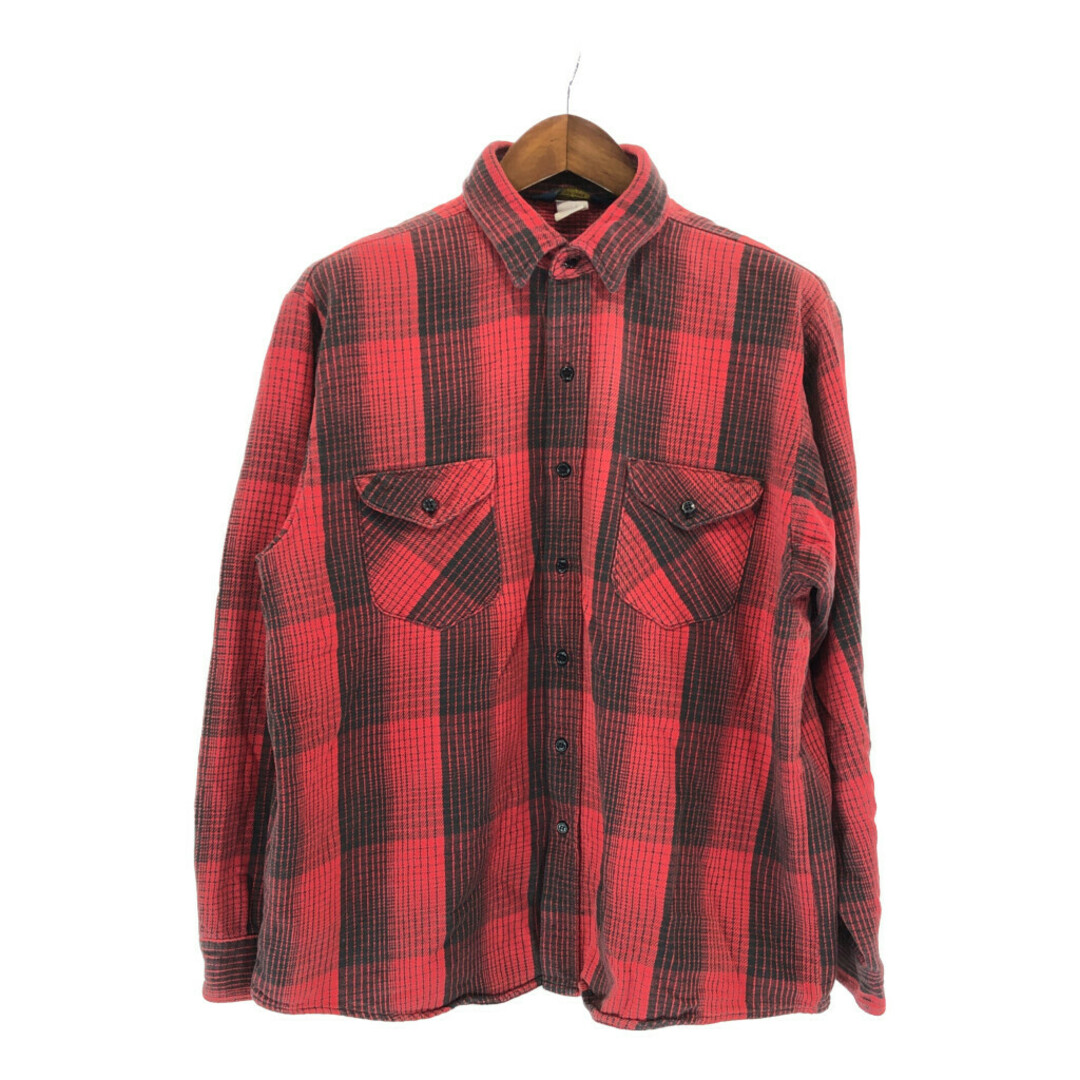 OshKosh - 90年代 OSHKOSH オシュコシュ 長袖シャツ チェック柄 OshKosh - 90年代 OSHKOSH オシュコシュ 長袖シャツ チェック柄