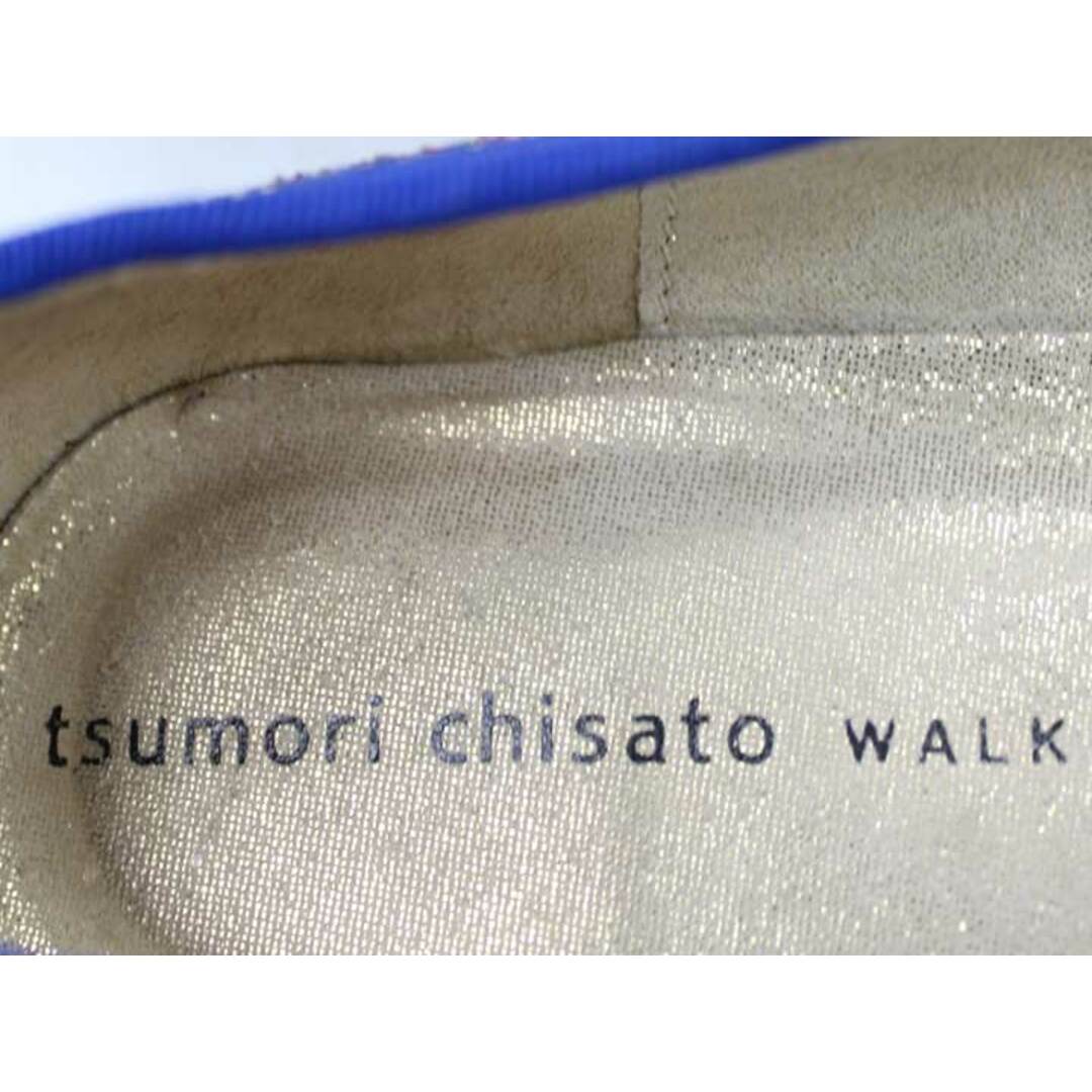 TSUMORI CHISATO(ツモリチサト)の【新入荷】★tsumori chisato/ツモリチサト★ グリッタービジューフラットシューズ/おしゃれ/上品/華やか/キラキラ/靴  ゴールド×マルチカラー レディース  23  1/2 【中古】春夏秋冬 822132 レディースの靴/シューズ(バレエシューズ)の商品写真