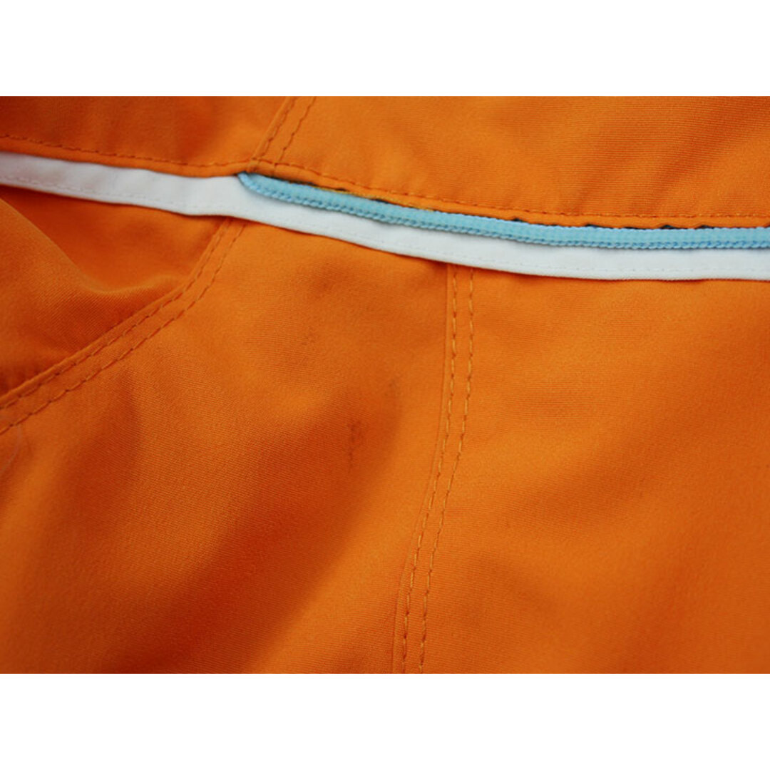 ellesse(エレッセ)の【冬物 新入荷!】〔エレッセ/ellesse〕160cm スキーウェア上下セット オレンジ＆黄緑 ウィンタースポーツ スキー教室 スノーボード 防寒 雪遊び【中古】子供服 キッズ kids  ジュニア 男の子 女の子 冬 seasonal 622132 スポーツ/アウトドアのスポーツ/アウトドア その他(アメリカンフットボール)の商品写真