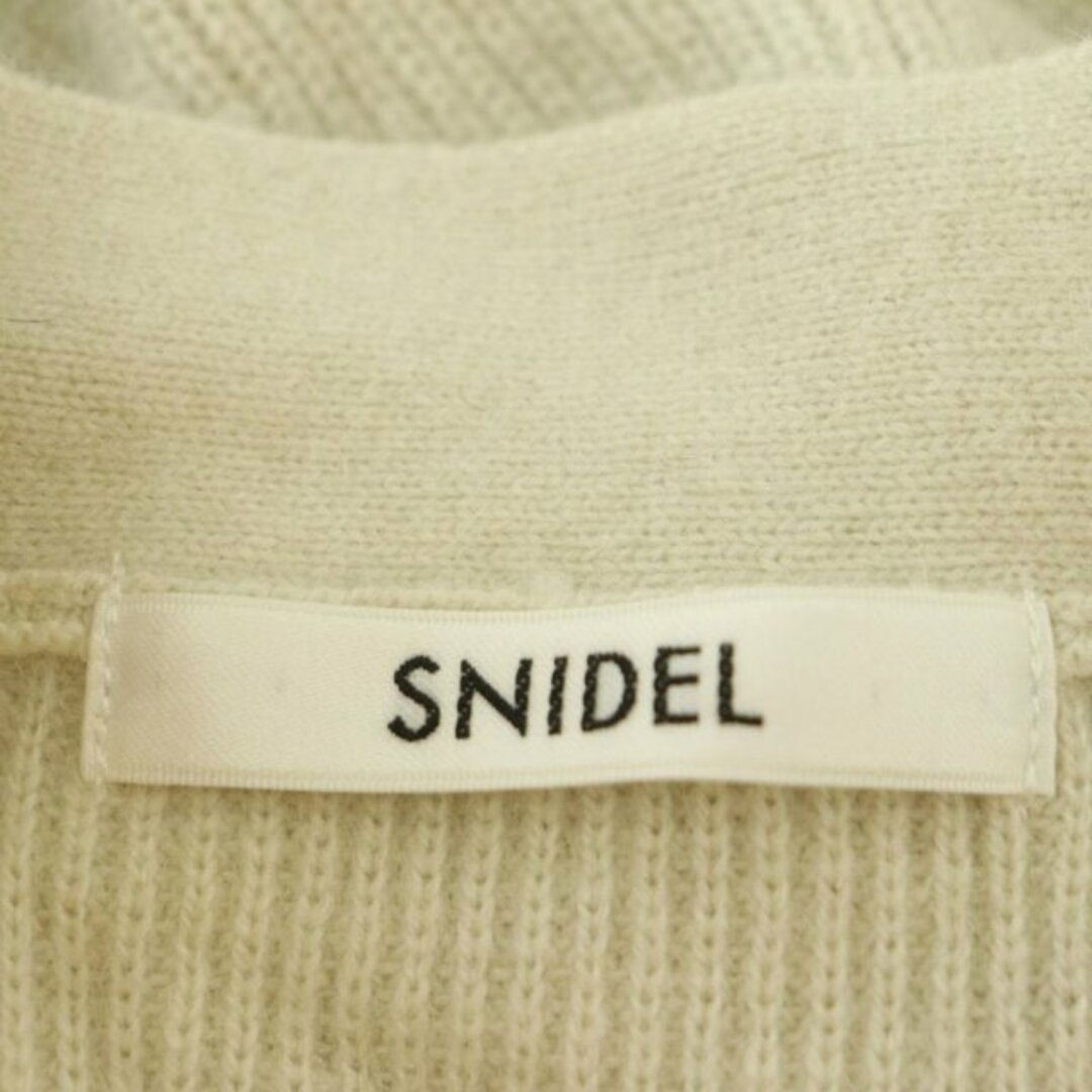 SNIDEL(スナイデル)のスナイデル 23SS Sustainableニットワンピース ロング 長袖 F レディースのワンピース(ロングワンピース/マキシワンピース)の商品写真