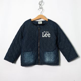 リー(Lee)のリー ブルゾン キルティングジャケット デニム アウター キッズ 男の子用 110サイズ ネイビー Lee(ジャケット/上着)