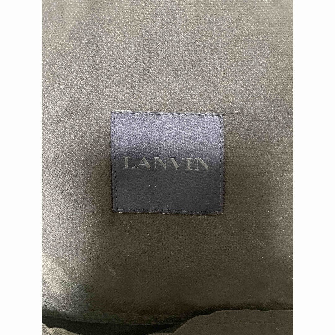 LANVIN(ランバン)のLANVIN ルカ期 フライフロント スタンドカラー シャツジャケット メンズのジャケット/アウター(ナイロンジャケット)の商品写真