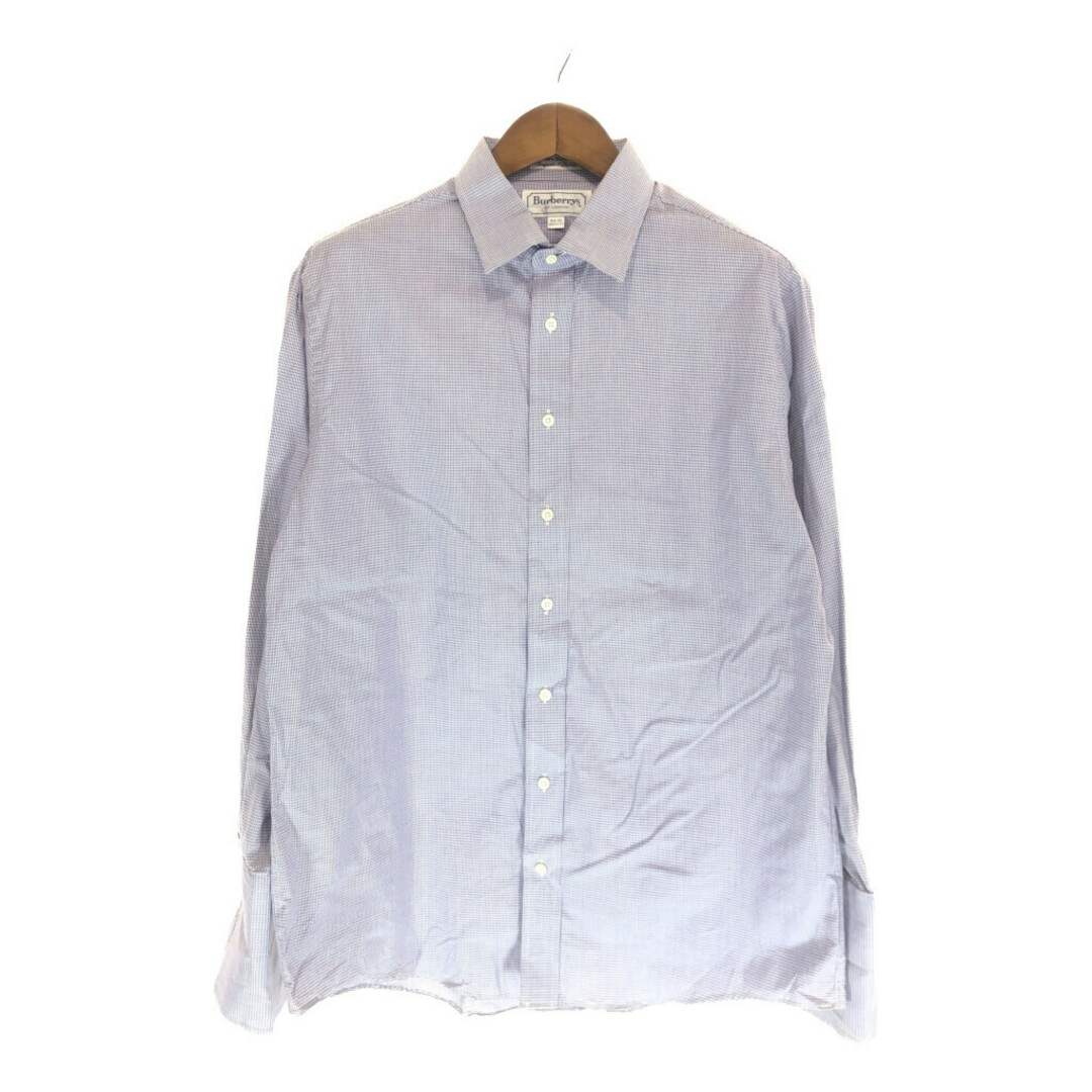 BURBERRY - 90年代 USA製 Burberrys バーバリーズ 長袖ドレス BURBERRY - 90年代 USA製 Burberrys バーバリーズ 長袖ドレス