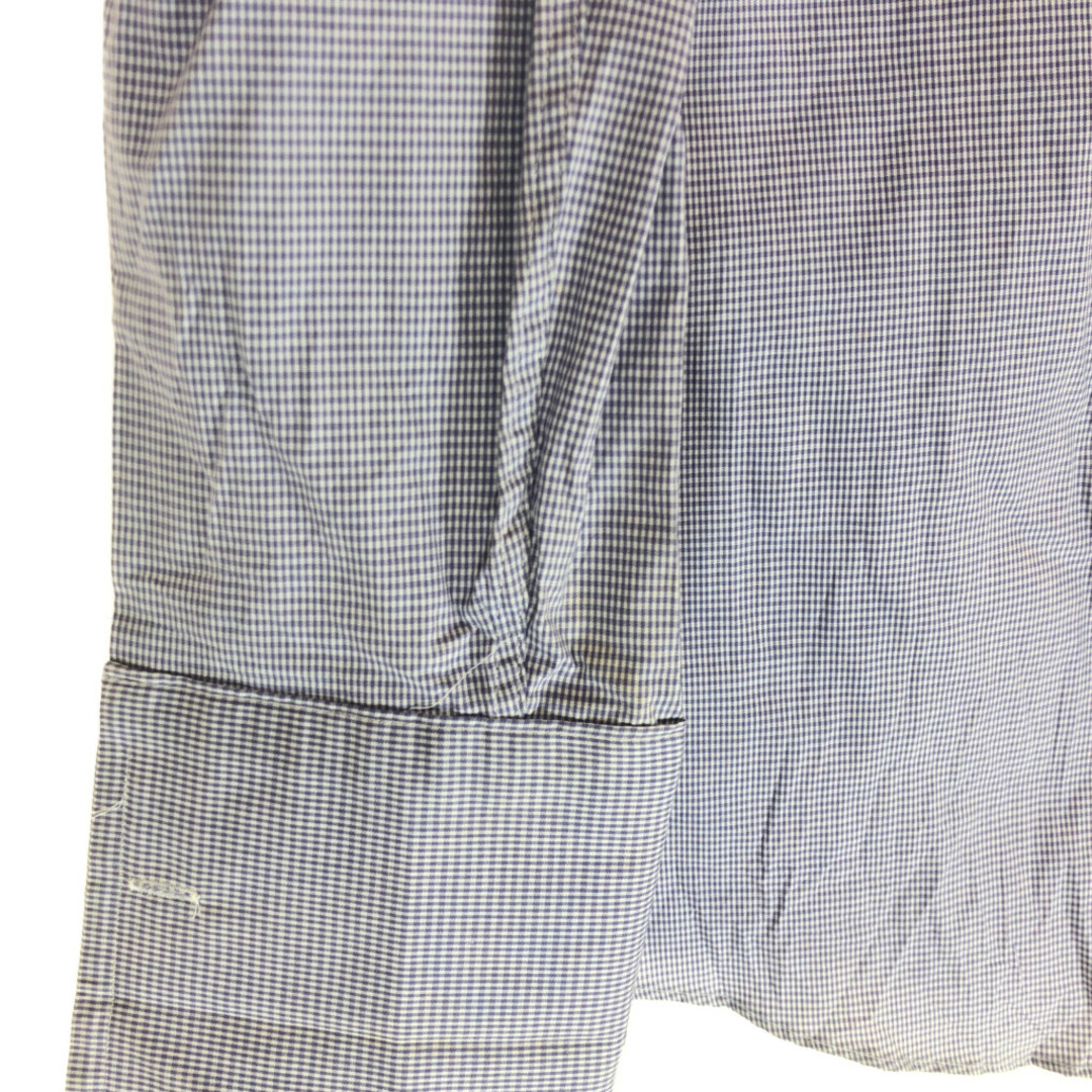 BURBERRY(バーバリー)のSALE///// 90年代 USA製 Burberrys バーバリーズ  長袖ドレスシャツ フォーマル チェック パープル (メンズ 16 1/2-33) 中古 古着 P4933 メンズのトップス(シャツ)の商品写真