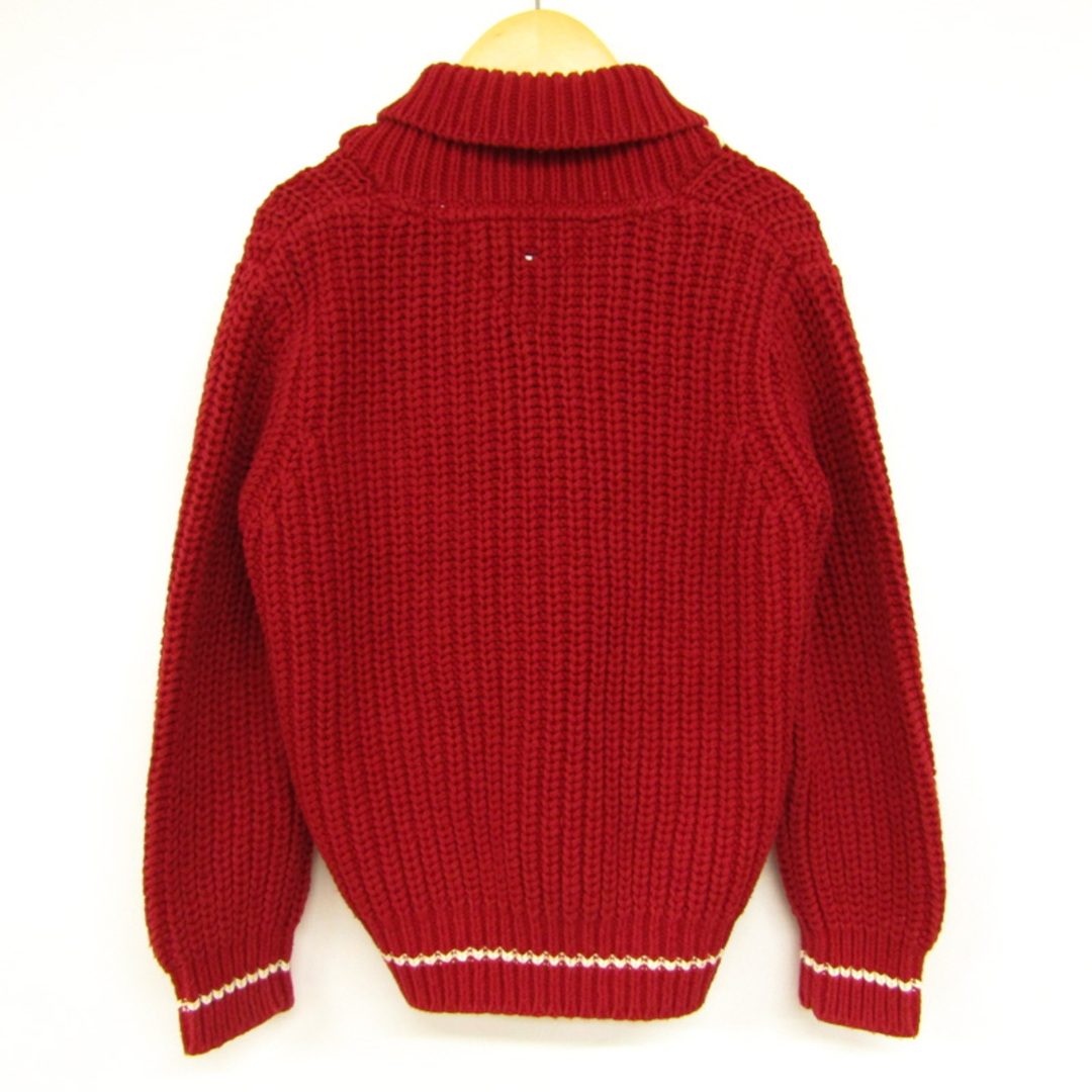 TOMMY HILFIGER(トミーヒルフィガー)のトミーヒルフィガー ニットジャケット カーディガン キッズ 男の子用 5サイズ レッド TOMMY HILFIGER キッズ/ベビー/マタニティのキッズ服女の子用(90cm~)(ニット)の商品写真