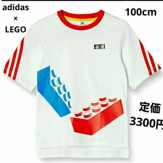 アディダス(adidas)の【未開封】adidas × Classic LEGO　半袖Tシャツ　白　100(Tシャツ/カットソー)