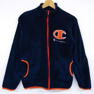 チャンピオン(Champion)のチャンピオン ボアフリースジャケット スポーツウエア キッズ 男の子用 160サイズ ネイビー Champion(ジャケット/上着)