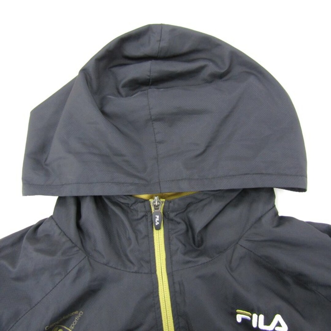 FILA(フィラ)のフィラ ナイロンジャケット ウインドブレーカー ジャージ スポーツウエア アウター メンズ Mサイズ グレー FILA メンズのジャケット/アウター(ナイロンジャケット)の商品写真