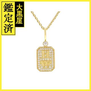 ハリーウィンストン(HARRY WINSTON)のハリーウィンストン　HWロゴ　ネックレス　YG　ダイヤモンド　【200】(ネックレス)