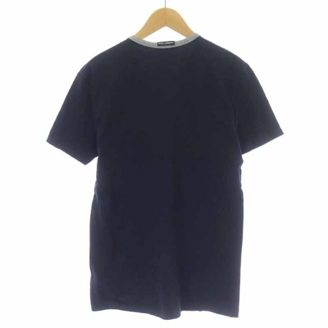 DOLCE&GABBANA(ドルチェアンドガッバーナ)のDOLCE&GABBANA Tシャツ カットソー 半袖 IT3 M 黒 ブラック メンズのトップス(Tシャツ/カットソー(半袖/袖なし))の商品写真