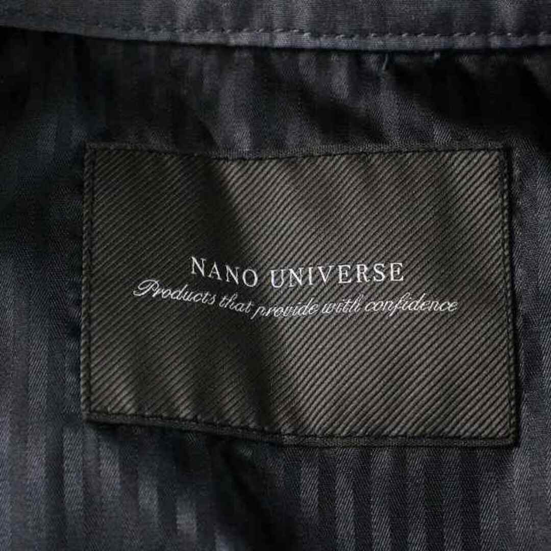 nano・universe(ナノユニバース)のnano universe T/Cラグランダブルトレンチコート ロング ベルト メンズのジャケット/アウター(トレンチコート)の商品写真