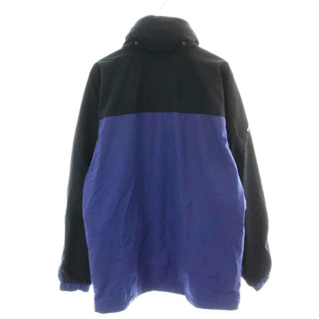 mont bell(モンベル)のMontbell GORE-TEX 中綿ジャケット ブルゾン XL 青 黒 メンズのジャケット/アウター(ブルゾン)の商品写真