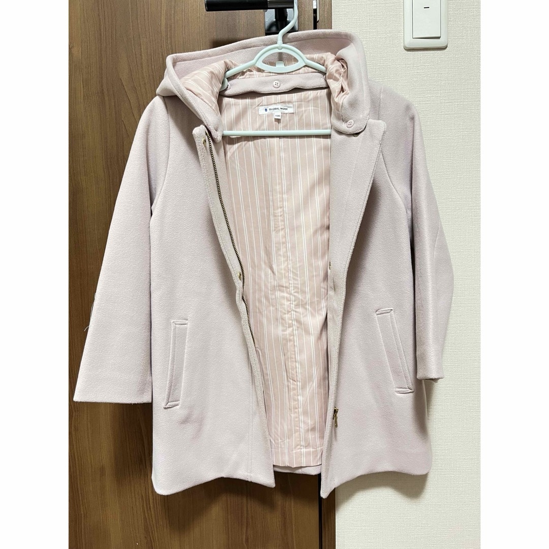 GLOBAL WORK(グローバルワーク)の【キッズ】GLOBAL WORK コート 130センチ キッズ/ベビー/マタニティのキッズ服女の子用(90cm~)(コート)の商品写真