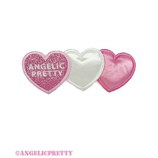 アンジェリックプリティー(Angelic Pretty)のangelic pretty Trio Heartクリップ(バレッタ/ヘアクリップ)