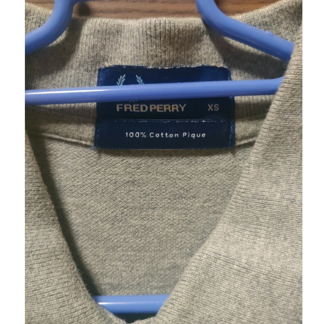 FRED PERRY(フレッドペリー)のFred Perry ポロシャツ グレー XS　メンズ メンズのトップス(ポロシャツ)の商品写真