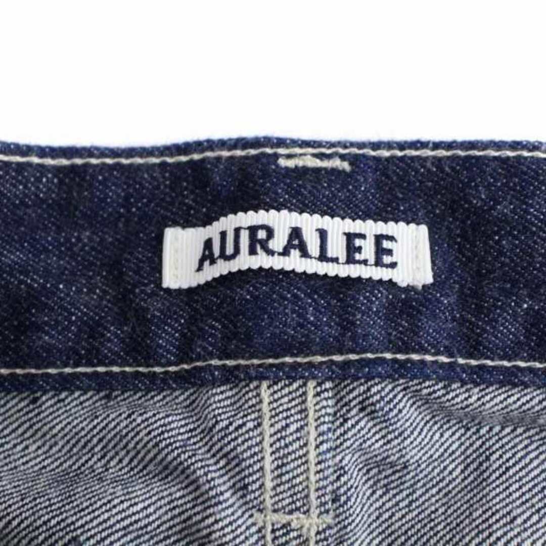 AURALEE 23SS デニムパンツ ジーンズ M インディゴ35cm股下