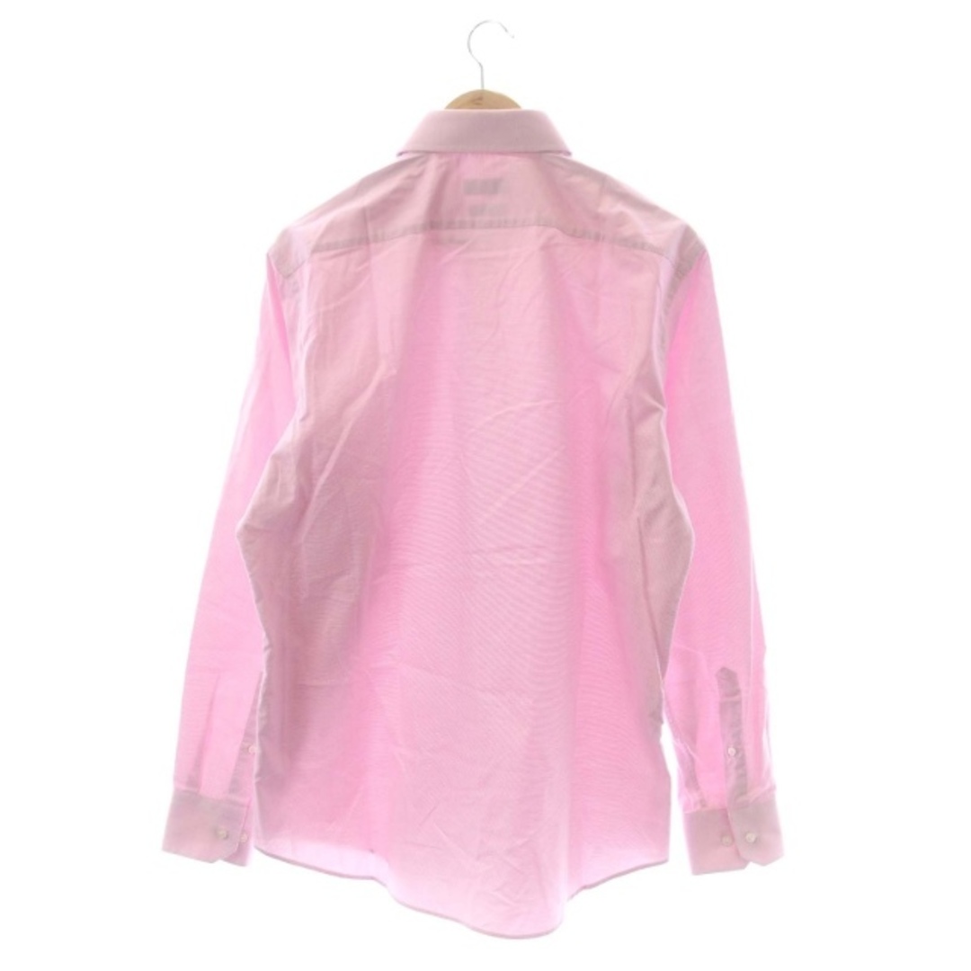 HUGO BOSS(ヒューゴボス)のヒューゴボス HUGO BOSS シャツ 長袖 レギュラーフィット 42 ピンク メンズのトップス(シャツ)の商品写真