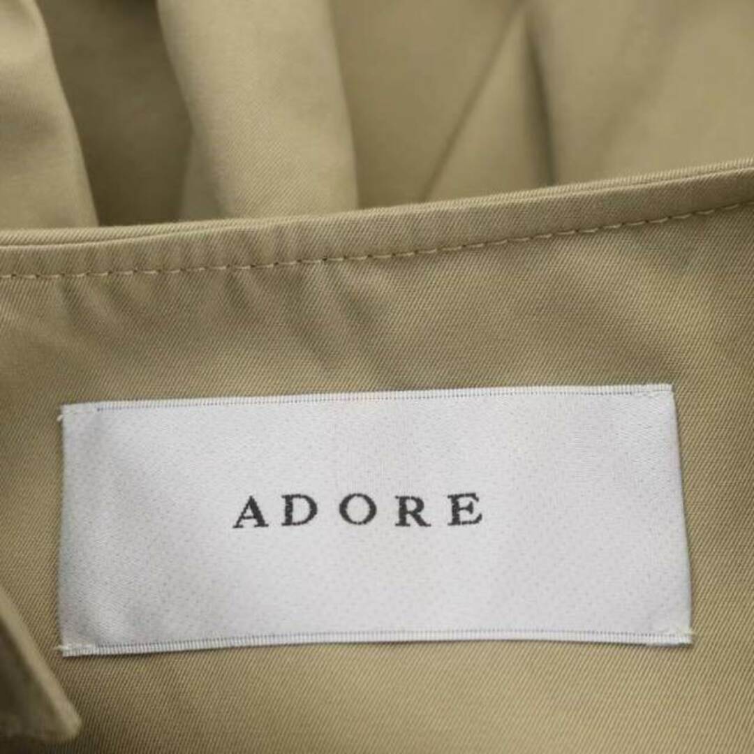 ADORE(アドーア)のアドーア 23SS ハイブリットツイル コート  2点セット ジャケット ジレ  レディースのジャケット/アウター(スプリングコート)の商品写真