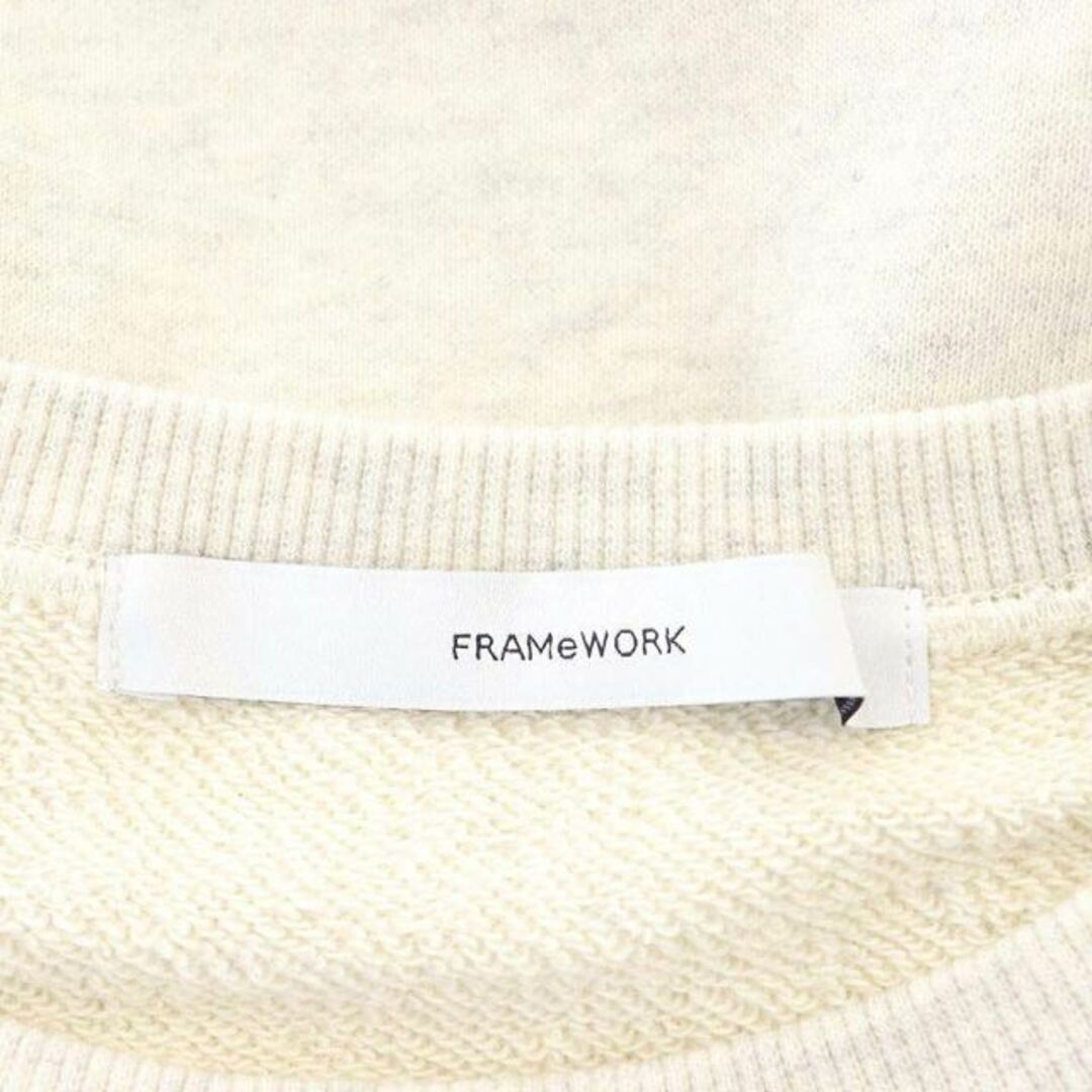 FRAMeWORK - フレームワーク 22AW ハーフスリーブロゴスウェット