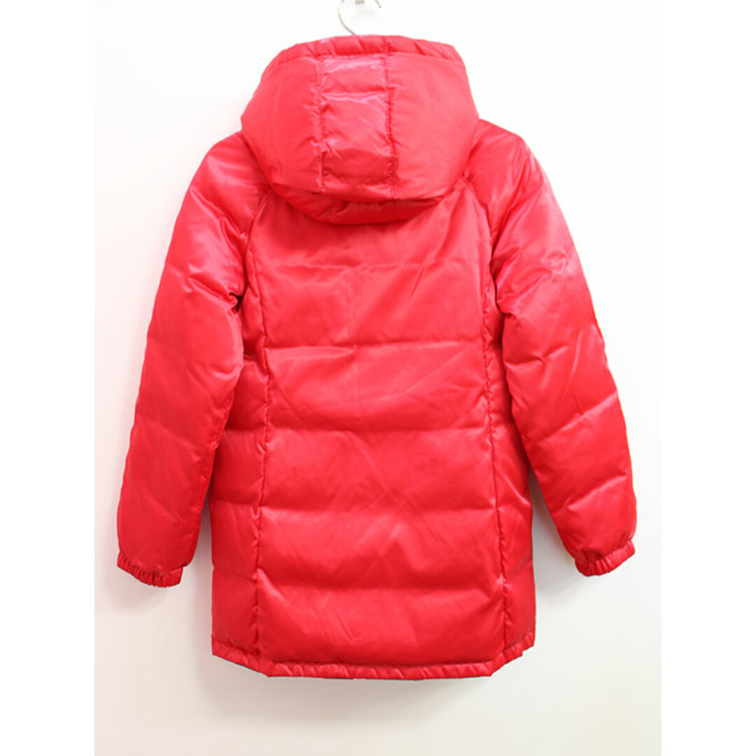 ポリ100％中綿【冬物 新入荷!】▲アルマーニ ジュニア/Armani Junior▲142cm(10A) リバーシブルダウンジャケット/ダウンコート/ブルゾン/ジャンパー 紺白×赤子供服 キッズ kids ジュニア 女の子 冬 otr 422132