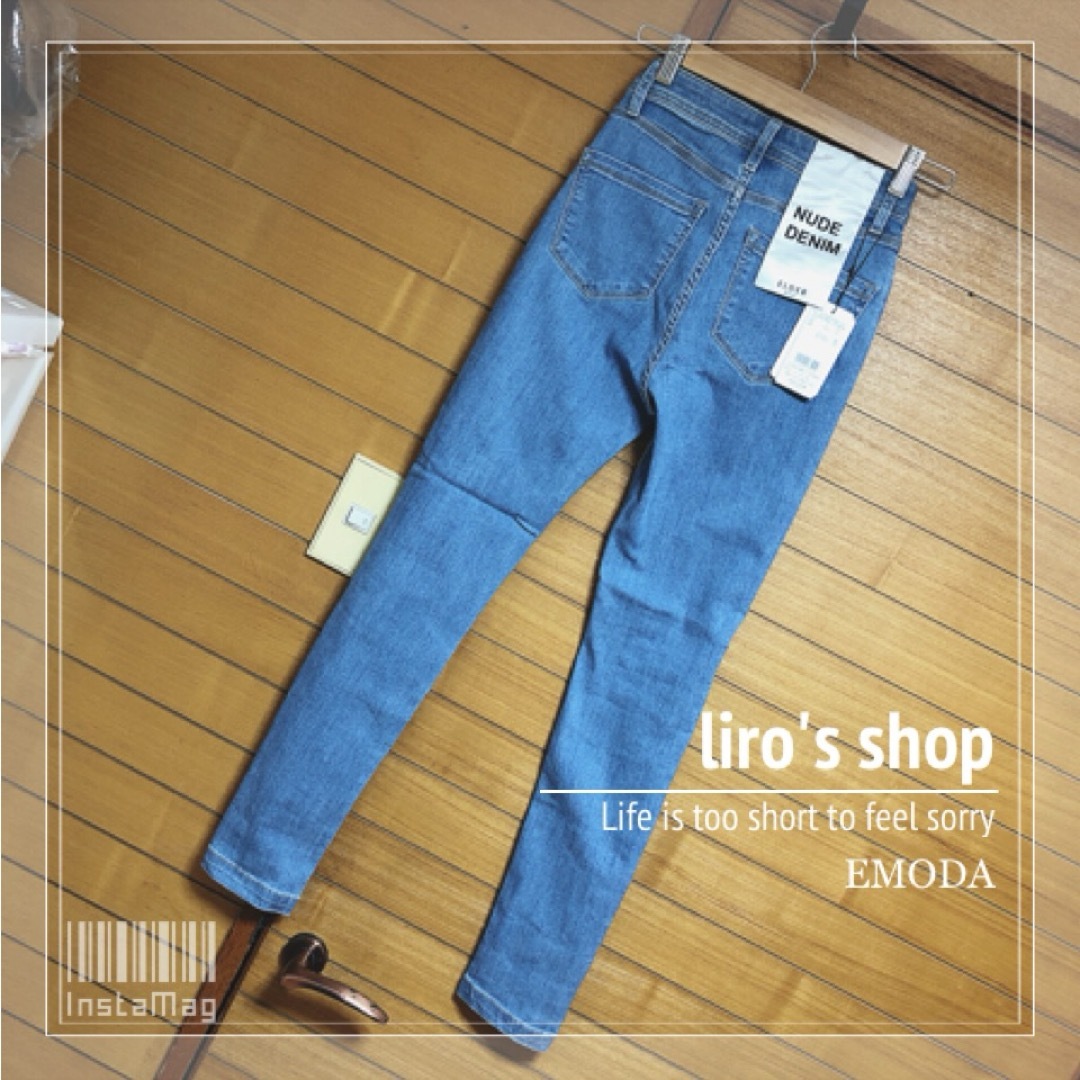 EMODA - EMODA♡ 【ELDER】NUDE J/W DENIMの通販 by liro's shop