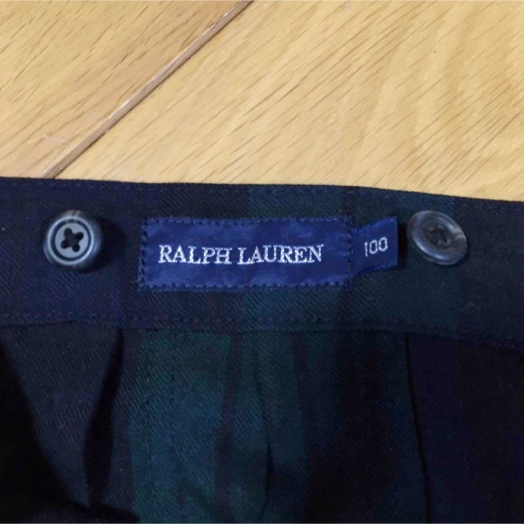 Ralph Lauren(ラルフローレン)の【100】ラルフローレン　プリーツスカート　ブラックウォッチ　卒園式　入学式 キッズ/ベビー/マタニティのキッズ服女の子用(90cm~)(スカート)の商品写真