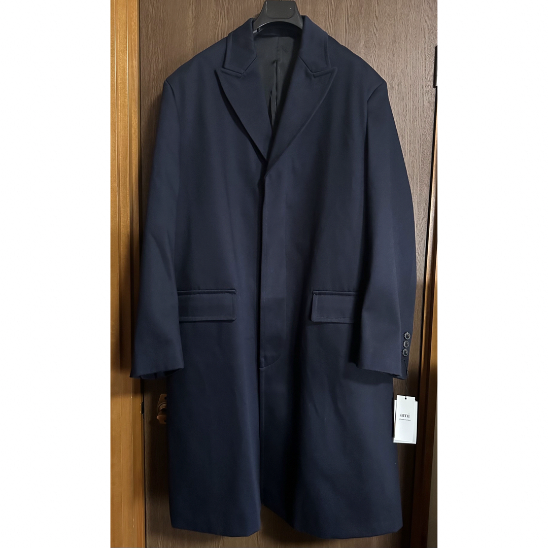 ami - 濃紺50新品 AMI Paris アミ オーバーサイズ コットン ami - 濃紺50新品 AMI Paris アミ オーバーサイズ コットン