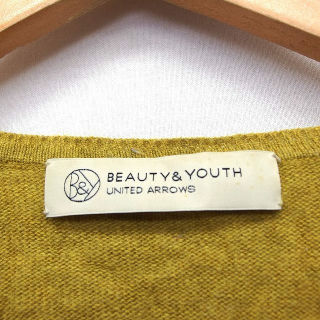 BEAUTY&YOUTH UNITED ARROWS(ビューティアンドユースユナイテッドアローズ)のB&Y ユナイテッドアローズ ビューティー&ユース セーター ニット 無地 レディースのトップス(ニット/セーター)の商品写真