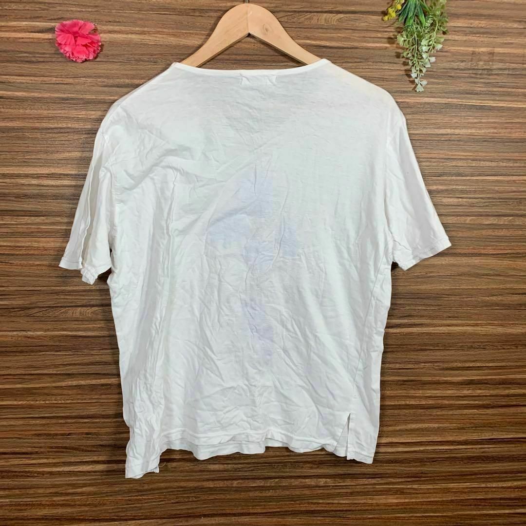 C.P-NOW STADIUM️ LLサイズ Tシャツ 花柄 白 ホワイト レディースのトップス(Tシャツ(半袖/袖なし))の商品写真