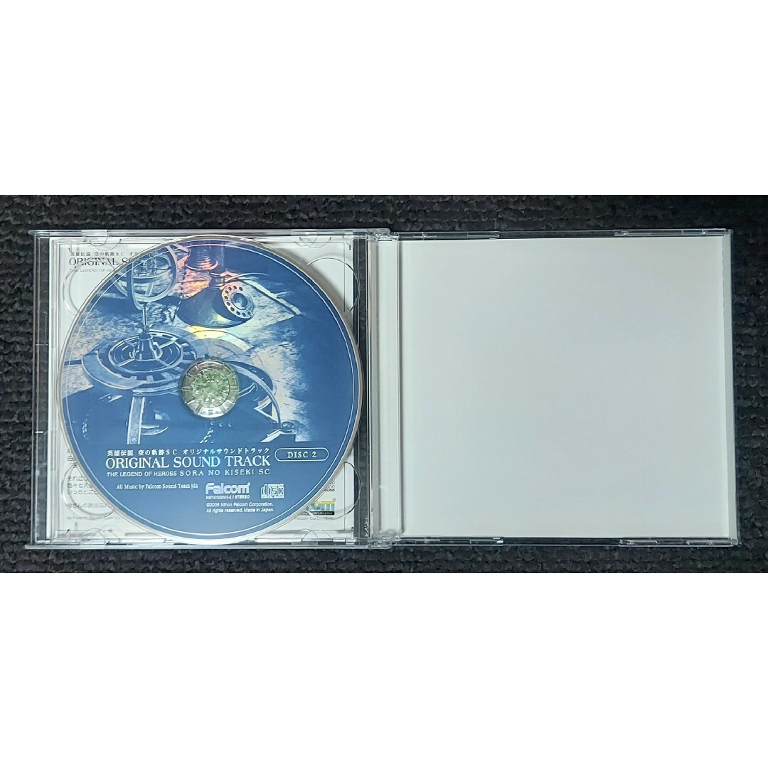 英雄伝説 空の軌跡SC オリジナルサウンドトラック CD エンタメ/ホビーのCD(ゲーム音楽)の商品写真