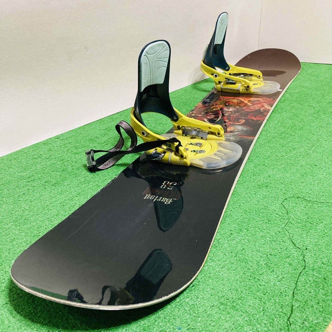 BURTON(バートン)のバートン × バートン CUSTOM SI ステップインスノーボード 初心者 スポーツ/アウトドアのスノーボード(ボード)の商品写真