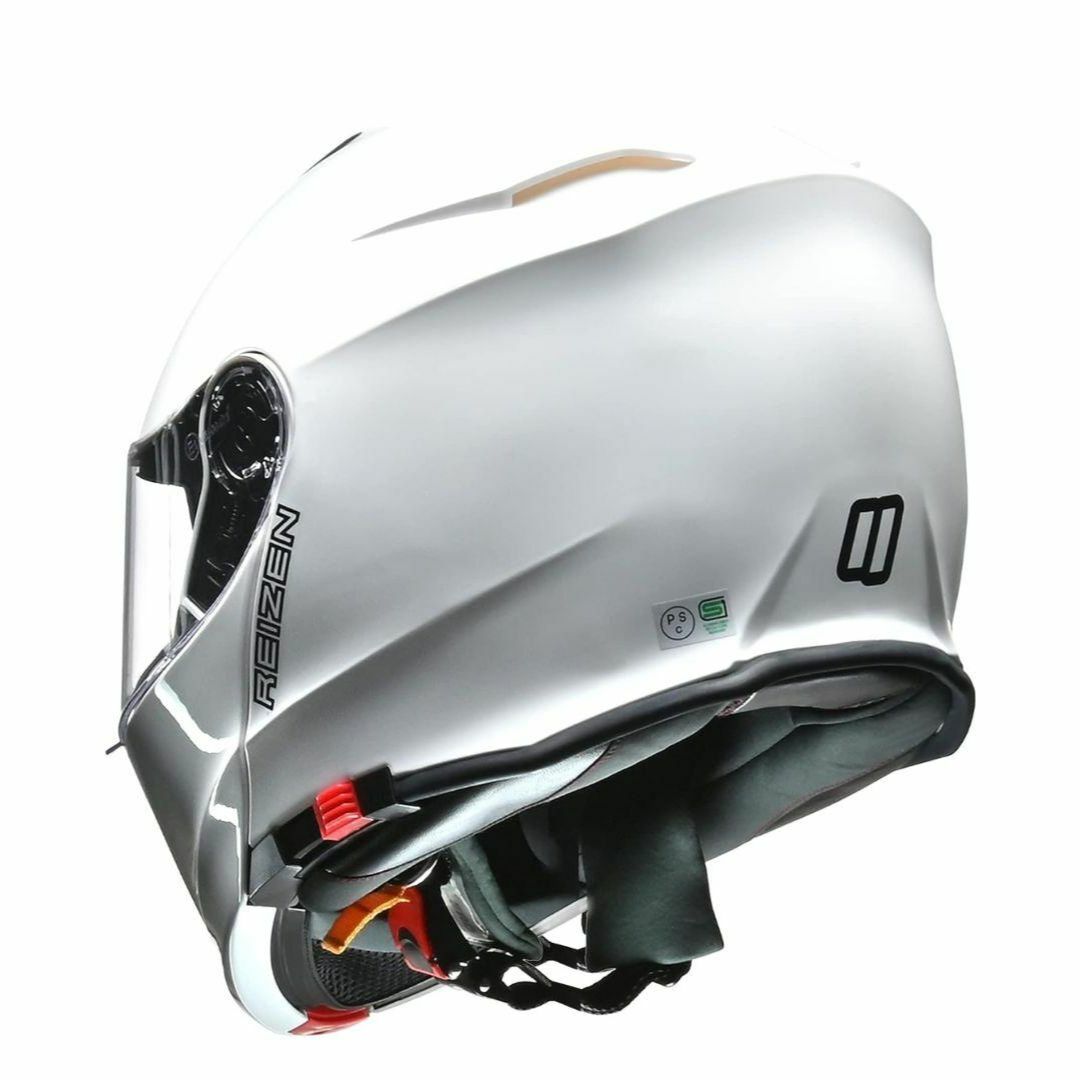 もちろん新品未使用ですバイク用 インナーシールド付き システムヘルメット　オープンチンガード④