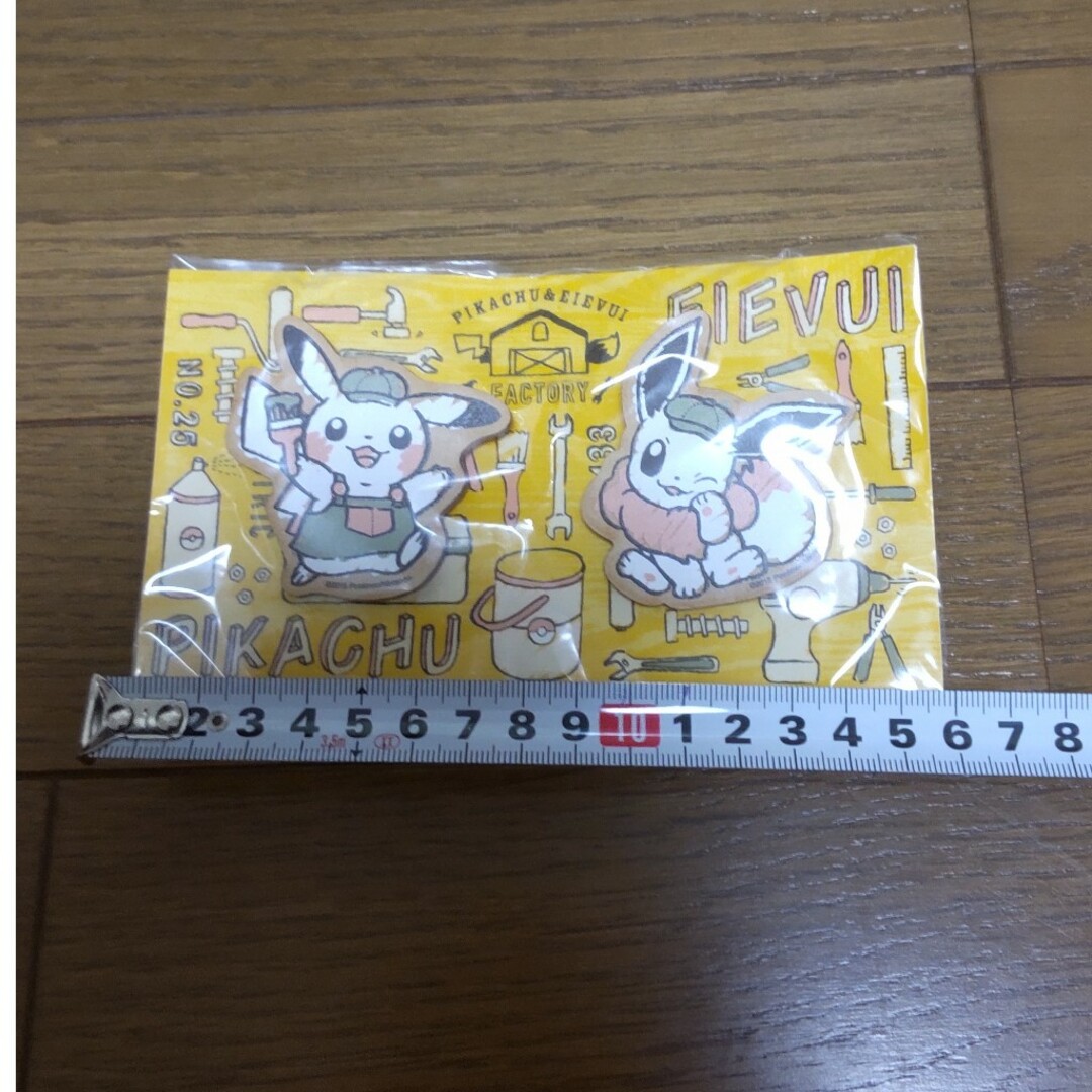 ポケモン ウッドクリップ エンタメ/ホビーのおもちゃ/ぬいぐるみ(キャラクターグッズ)の商品写真