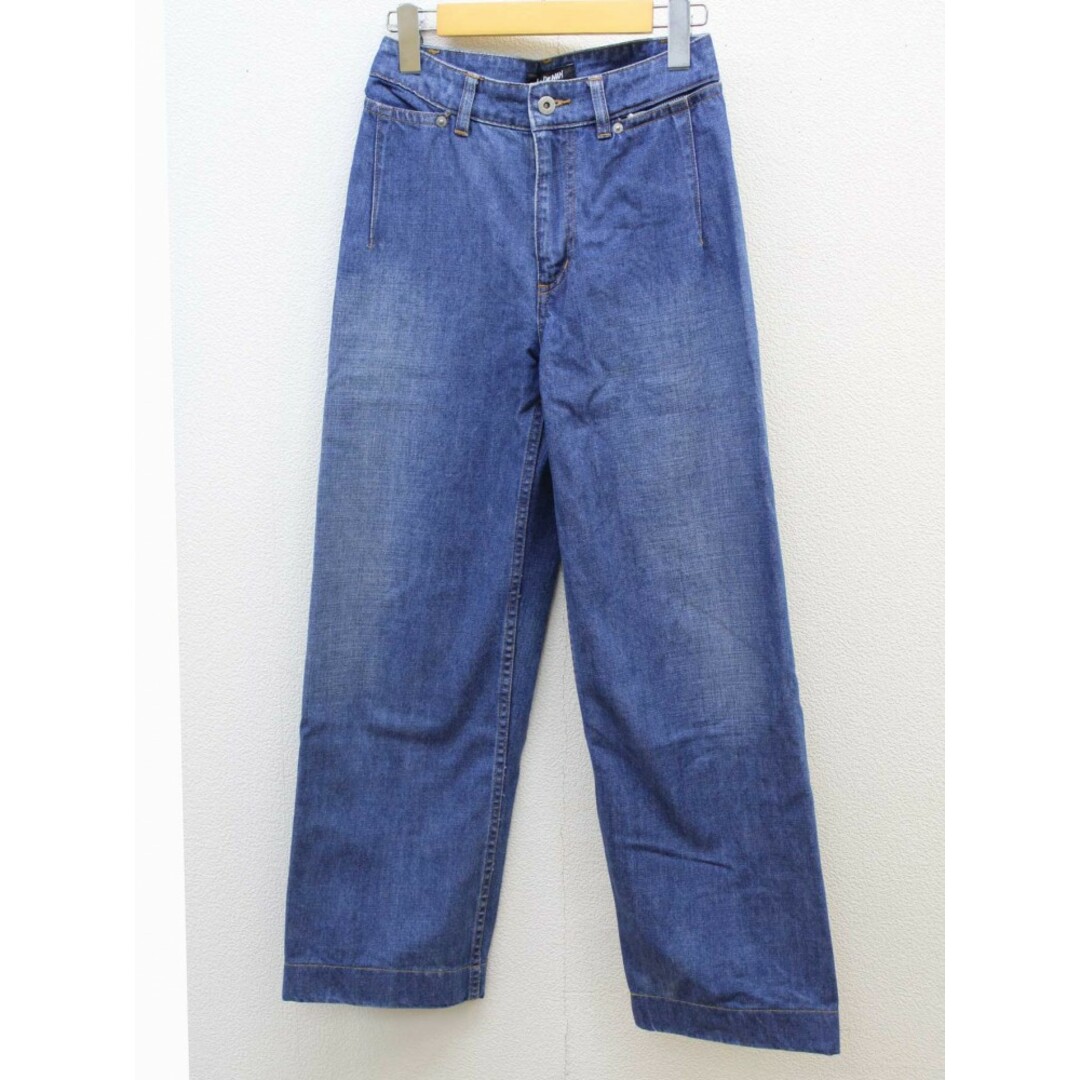 SLOBE IENA(スローブイエナ)の【新入荷】‡SLOBE IENA/スローブイエナ‡LEDENIMデニムバギーパンツ/十分丈 インディゴ レディース 36【中古】 春夏秋冬 522132 レディースのパンツ(その他)の商品写真