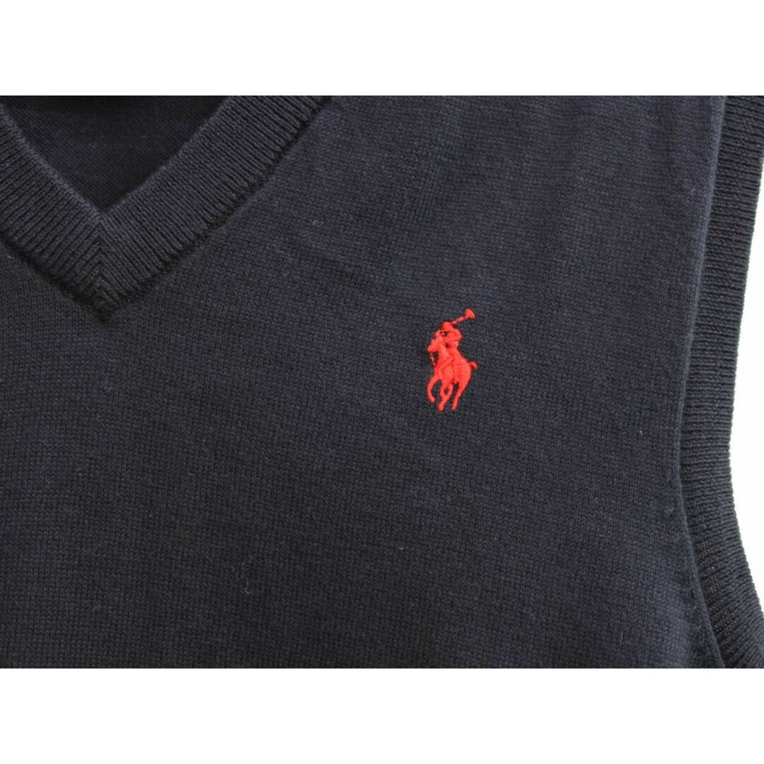 Ralph Lauren(ラルフローレン)の【新入荷!】◇ラルフローレン/Ralph Lauren◇150cm ベスト 紺 フォーマル 卒業式 お受験 見学会 説明会 お稽古 お教室 通塾 通学 スクール 冠婚葬祭【中古】子供服 キッズ kids ジュニア 男の子 fml 122132 キッズ/ベビー/マタニティのベビー服(~85cm)(その他)の商品写真