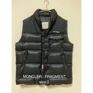 モンクレール(MONCLER)のMONCLER FRAGMENT モンクレール　フラグメント　ダウンベスト 3(ダウンベスト)