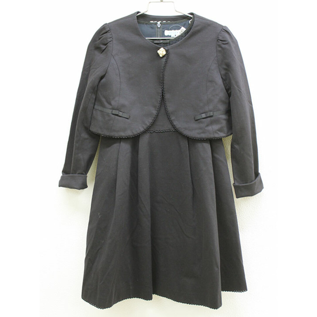 【新入荷!】▲トッカ/TOCCA BAMBINI▲130cm アンサンブル 濃紺 フォーマル 入学式 卒業式 卒園式 お稽古 通塾 結婚式 発表会 冠婚葬祭子供服 キッズ kids 女の子 fml 822132綿58％ポリ42％裏