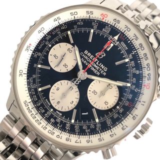 ブライトリング(BREITLING)の　ブライトリング BREITLING ナビタイマー1 B01 クロノグラフ43 AB0121 シルバー ステンレススチール メンズ 腕時計(その他)